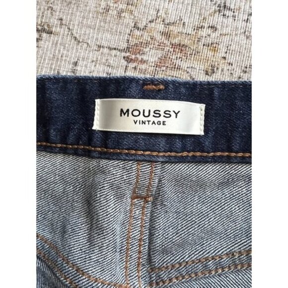 Moussy Vintage Glendele Denim Jeans Skinny Distressed Stretch Ankle Fray Size 26 - Picture 7 of 12